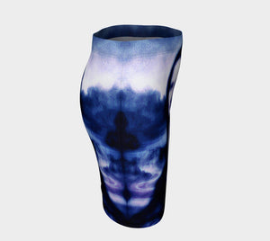Leonardo Dragon Goth Mona Pencil Skirt