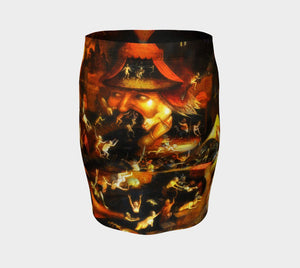 Hieronymous Dragon Is It Hot In Hell Or Is It Just Me Pencil Skirt
