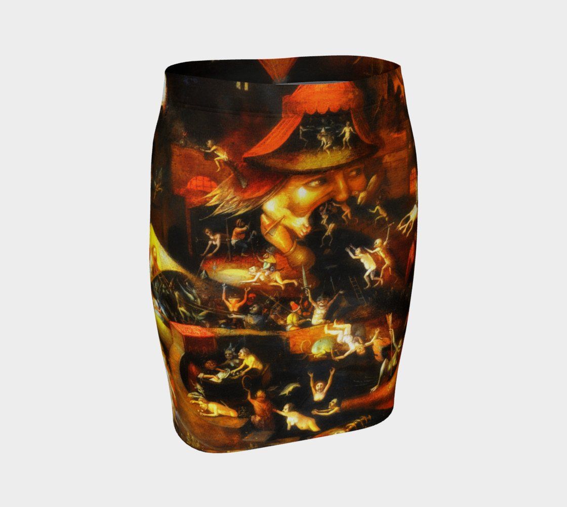 Hieronymous Dragon Is It Hot In Hell Or Is It Just Me Pencil Skirt