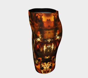 Hieronymous Dragon Is It Hot In Hell Or Is It Just Me Pencil Skirt