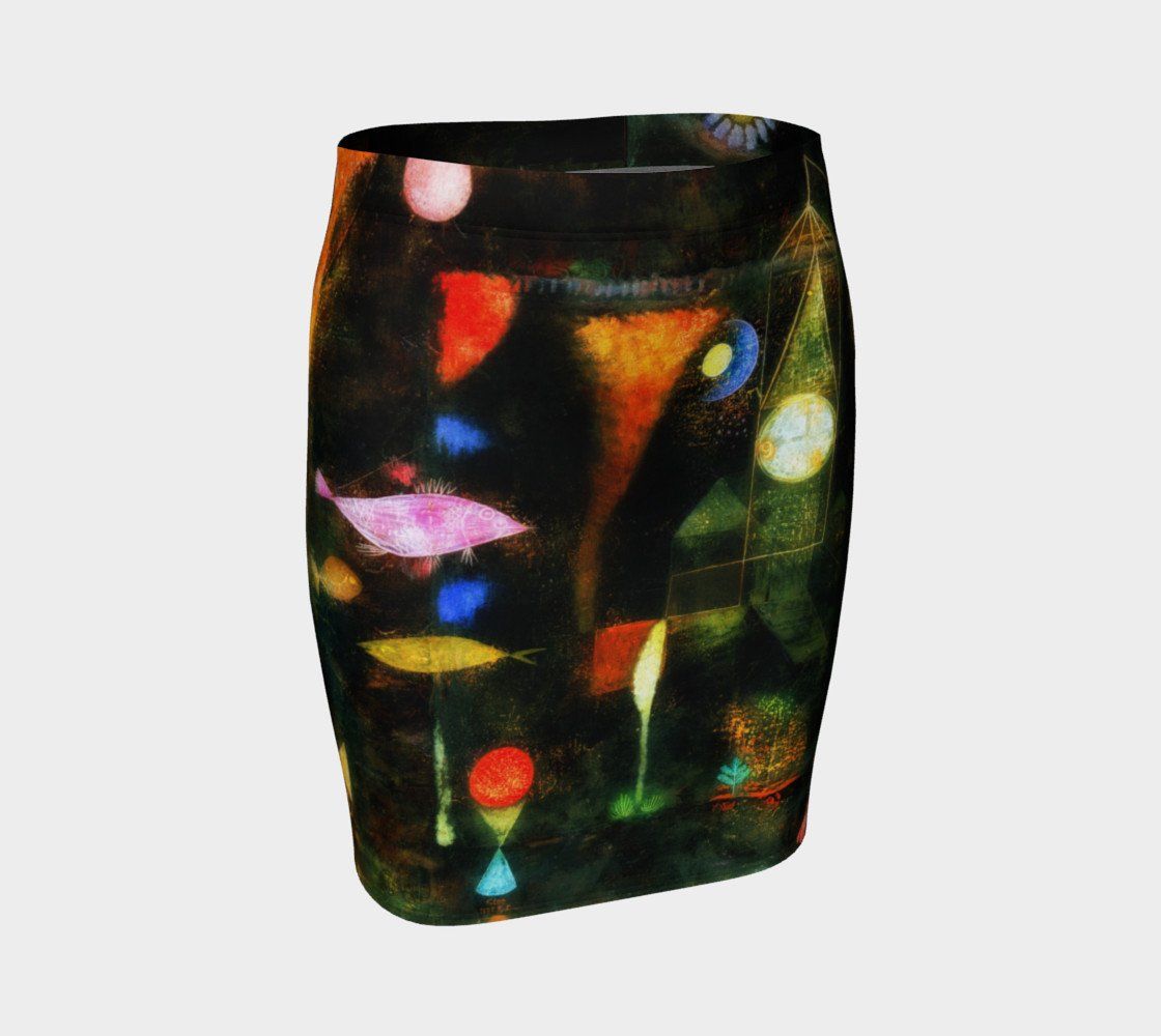 Klee Dragon Universal Hip Enhancer Pencil Skirt