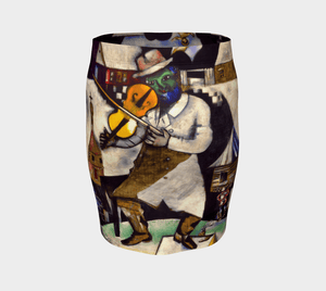 Chagall Dragon Fiddler On The Pencil Skirt