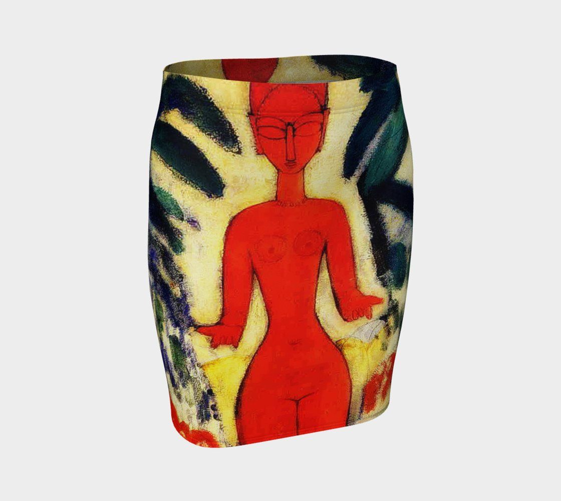 Amedeo Dragon Afro Red Pencil