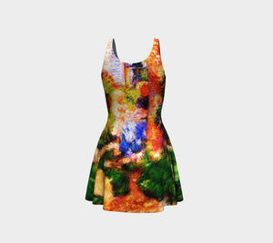Cowsills Dragon Flower Girl Cocktail Dress