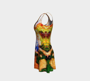 Cowsills Dragon Flower Girl Cocktail Dress