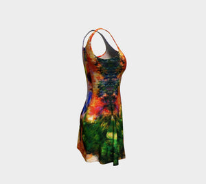 Cowsills Dragon Flower Girl Cocktail Dress