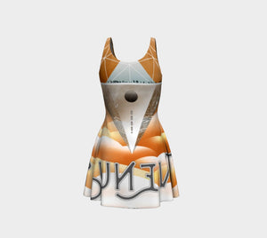 Cassini Dragon Drop Me Off On Venus Cocktail Dress