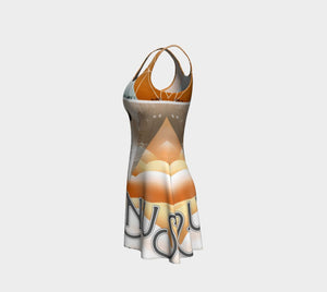 Cassini Dragon Drop Me Off On Venus Cocktail Dress