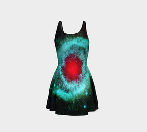 Krusty Dragon Crab Nebulous Cocktail Dress