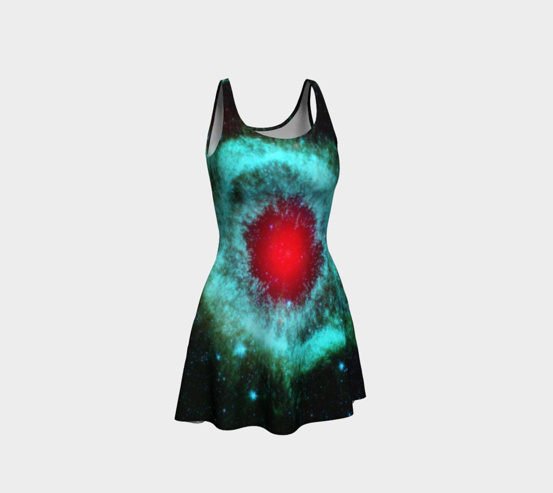 Krusty Dragon Crab Nebulous Cocktail Dress