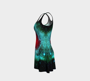 Krusty Dragon Crab Nebulous Cocktail Dress