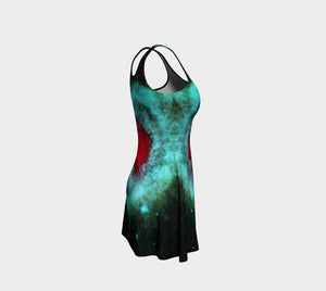 Krusty Dragon Crab Nebulous Cocktail Dress