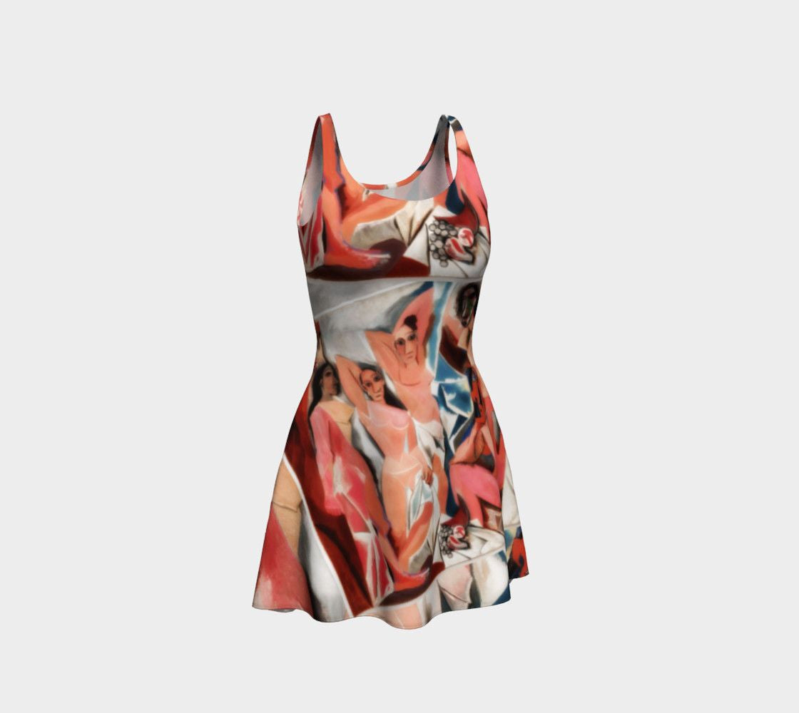 Pajama Party Dragon Picasso Cocktail Dress