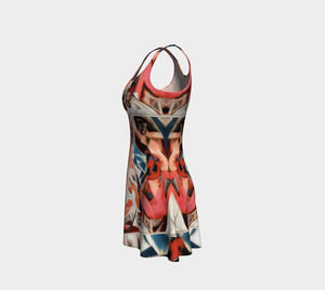 Pajama Party Dragon Picasso Cocktail Dress