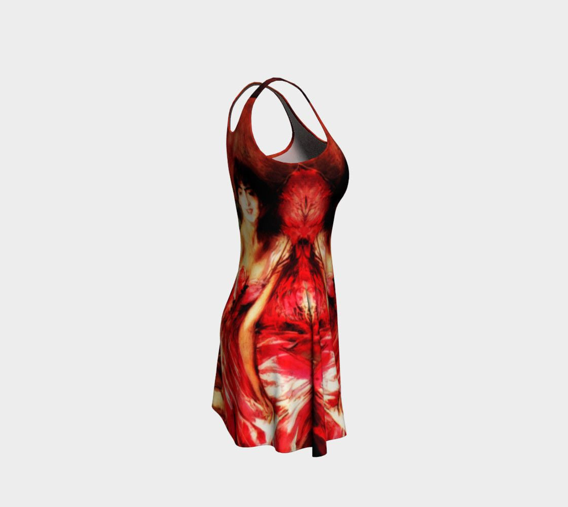 Soap Opera Dragon Boldini And Beautiful Lady In Red Cocktail Flare - Dragon Fashion Soap Opera Dragon Boldini And Beautiful Lady In Red Cocktail Flare - Dragon Fashion
