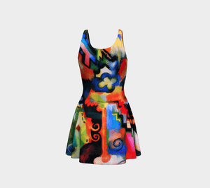 Macke Dragon Flirtatious Abstraction Cocktail Flare