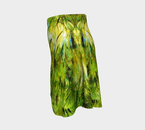 Tropical Dragon Little Grass Flare Skirt