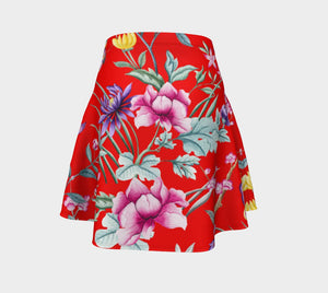Chinoiserie Dragon Little Red Riding Hood Flare