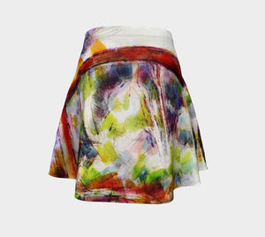 Cross That Bridge Dragon When You Come To It Skater Skirt