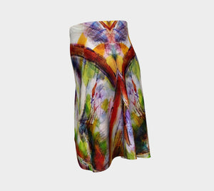 Cross That Bridge Dragon When You Come To It Skater Skirt