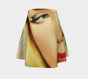 Bad Girl Dragon Bait & Kiss Pencil Skirt