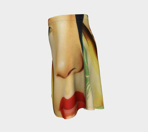 Bad Girl Dragon Bait & Kiss Pencil Skirt