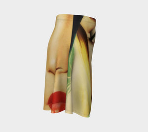 Bad Girl Dragon Bait & Kiss Pencil Skirt