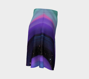 Cassini Dragon In My Beautiful Space Winds Balloon Skater Skirt