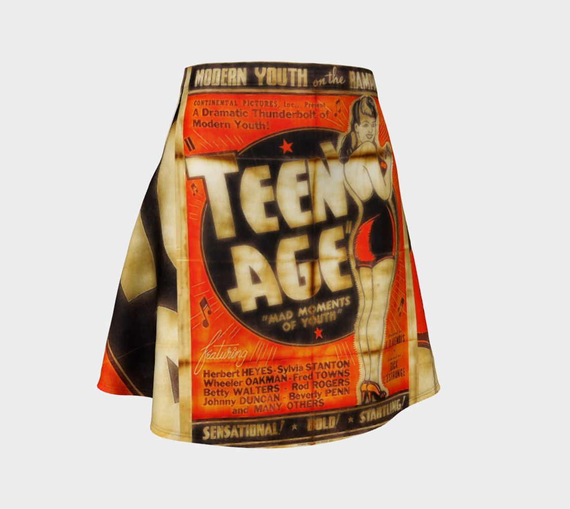 Juvenile Dragon Troubled Youth Skater Skirt