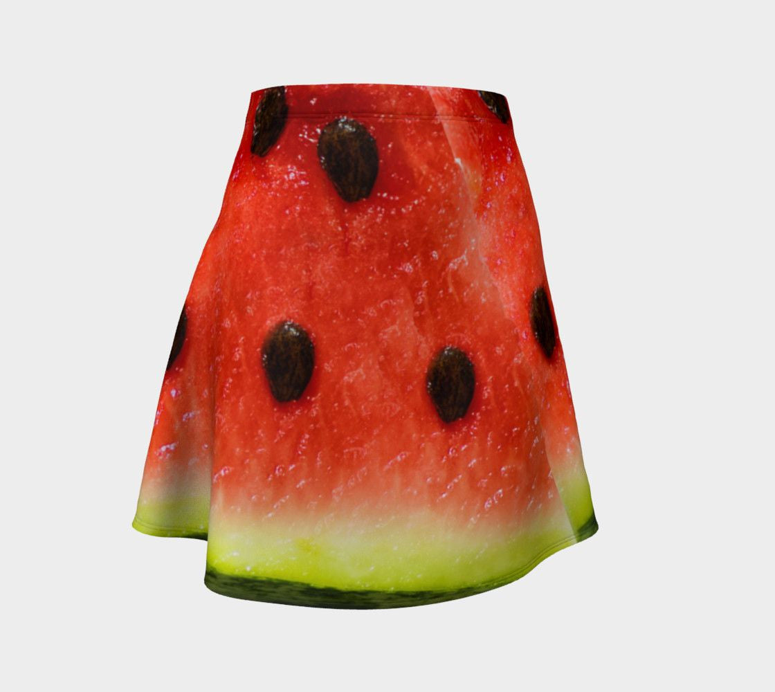 Eat More Fruit Dragon #WatermelonDress Flare