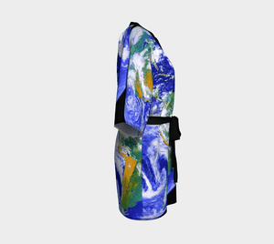 Planet Dragon Wearin' The World Kimono Robe