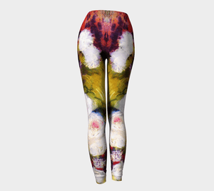 Go Girl Dragon Colorfabtasum Leggings