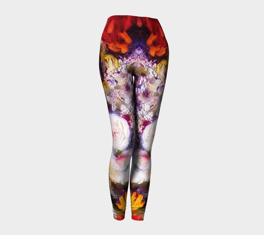 Go Girl Dragon Colorfabtasum Leggings