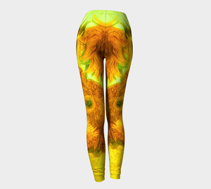 Garden Party Dragon Solar Powered Leggings