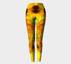 Garden Party Dragon Solar Powered Leggings