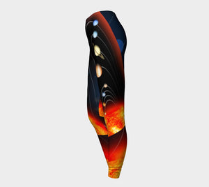 Planet Dragon Solar System Out Of This World Leggings