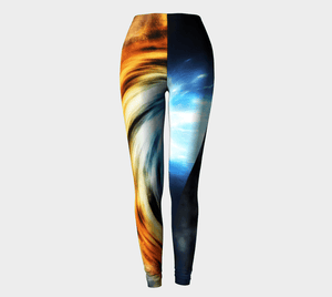 Planet Dragon Cosmic Swirly Cue Speed Of Light Leggings
