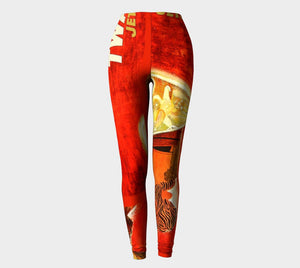 Demosthenes Dragon Hellenistic Athleisure Leggings