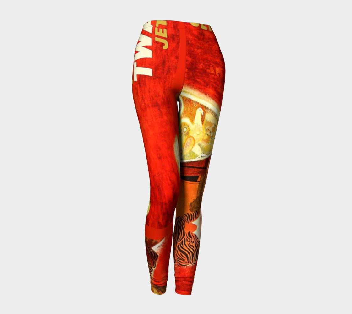 Demosthenes Dragon Hellenistic Athleisure Leggings