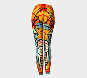 Cuban Pete Dragon Cubo Futuro Leggings