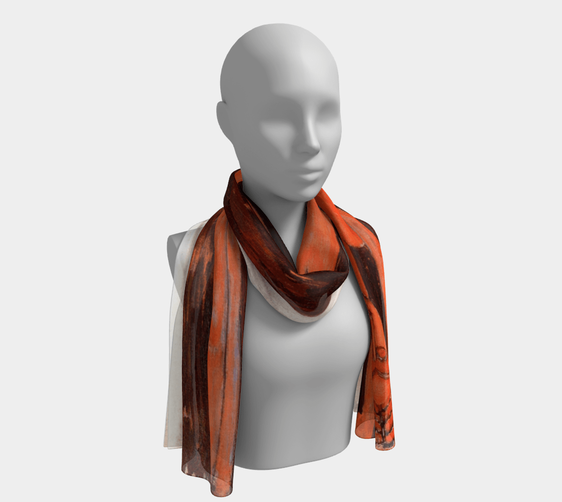 Caryatid Dragon Afro Modigli Head Or Shoulders Scarf