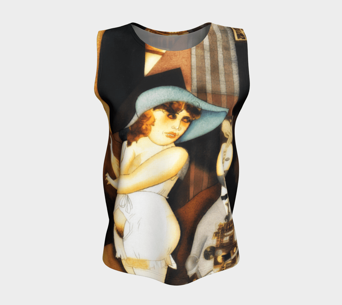 Artificial Intelligence Dragon Loose Fit Tank