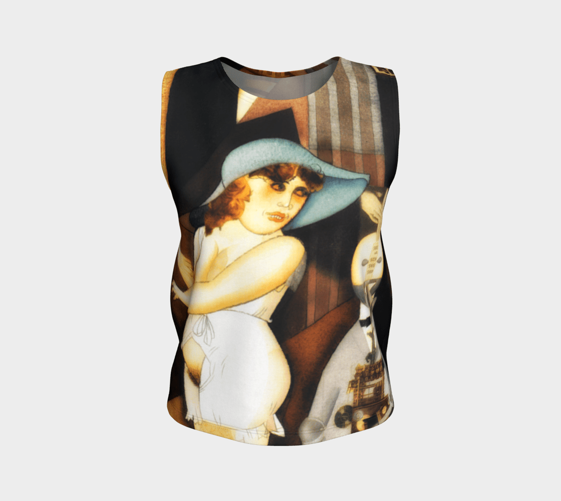 Artificial Intelligence Dragon Loose Fit Tank