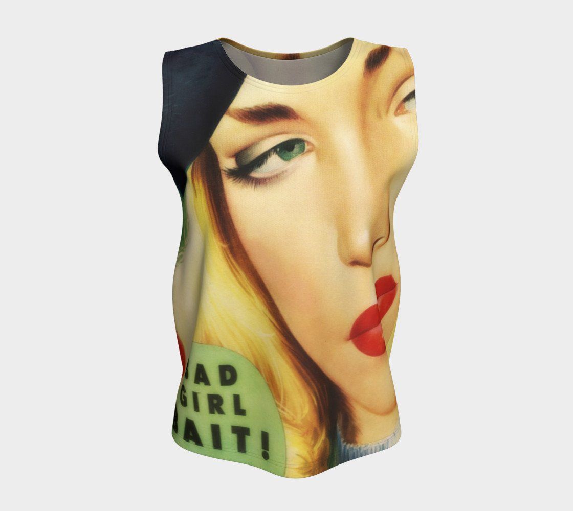 Bad Girl Dragon Bait & Kiss Tank Top