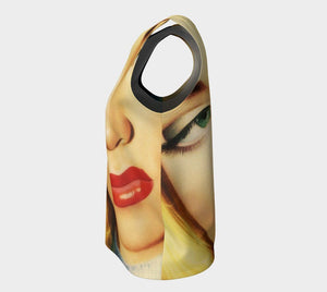 Bad Girl Dragon Bait & Kiss Tank Top