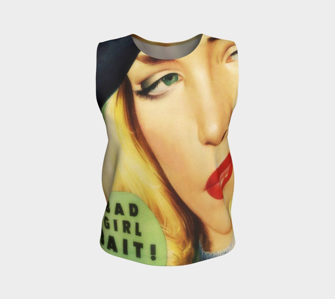 Bad Girl Dragon Bait & Kiss Tank Top