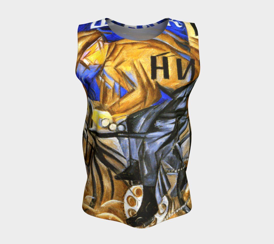 Cuban Pete Dragon Cubo Futuro Bike To Work Loose Tank Top