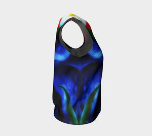Franz Dragon My Blue Pony Loose Tank Top