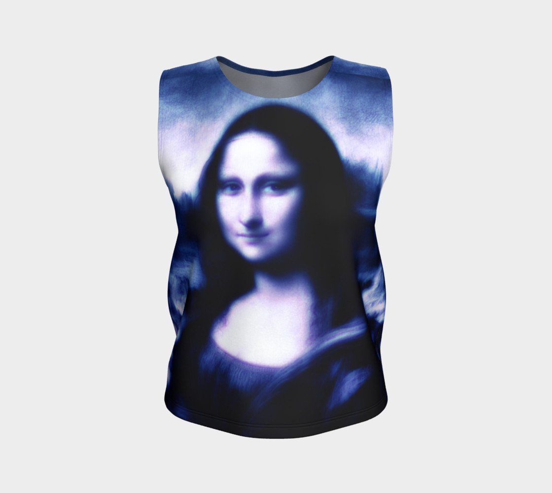 Leonardo Dragon Goth Mona Tank Top