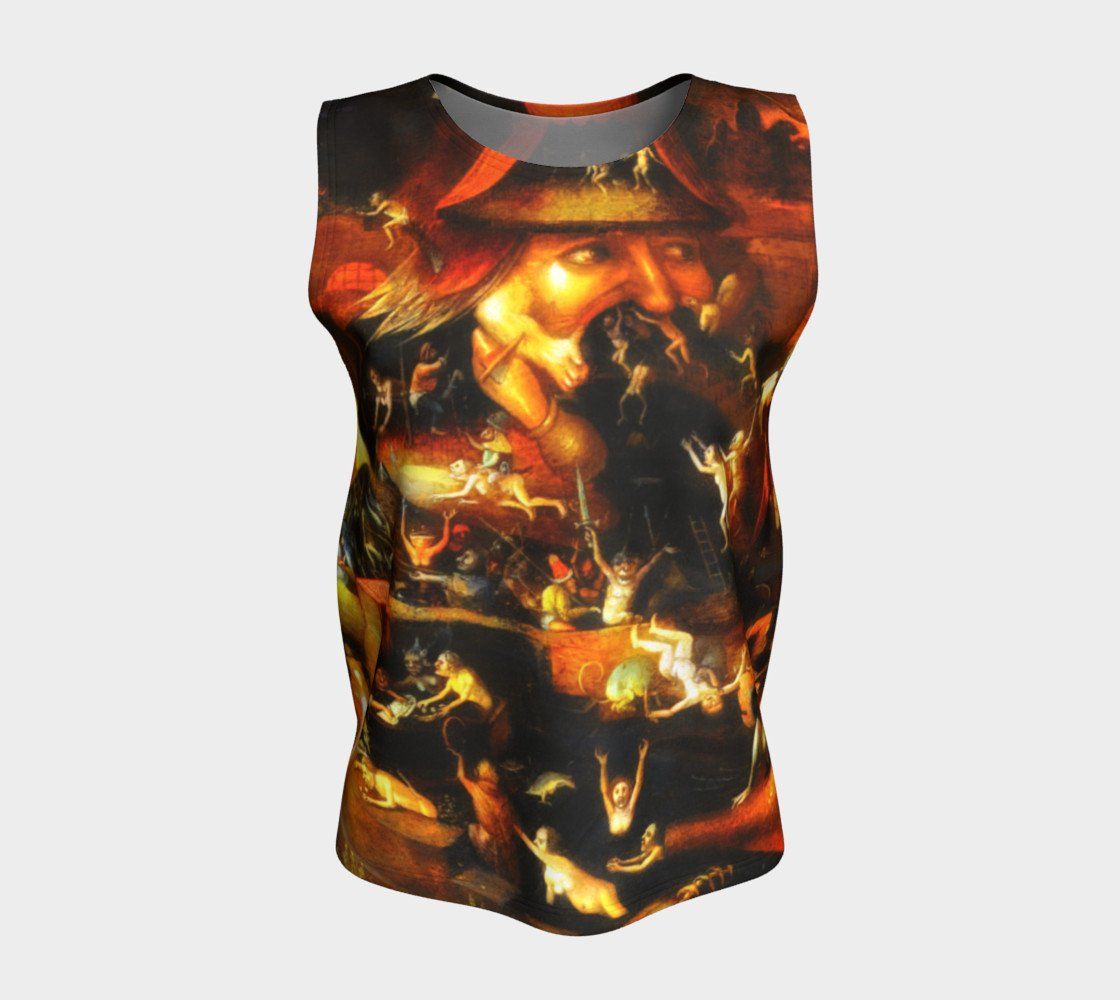 Hieronymous Dragon Is It Hot In Hell Or Is It Just Me Loose Tank